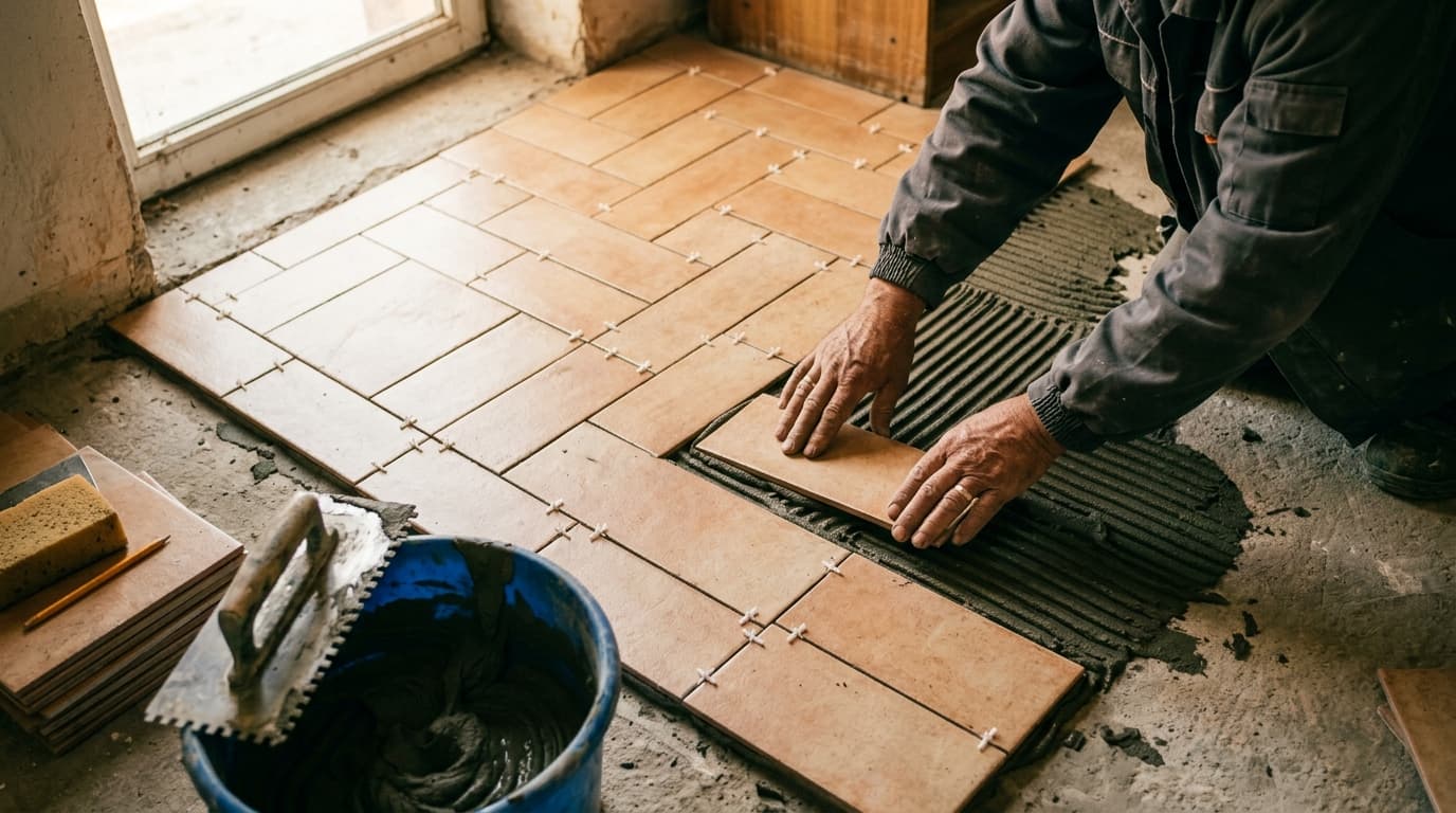 Полагане на плочки — цени за труд и как да изберем плочкар в Варна