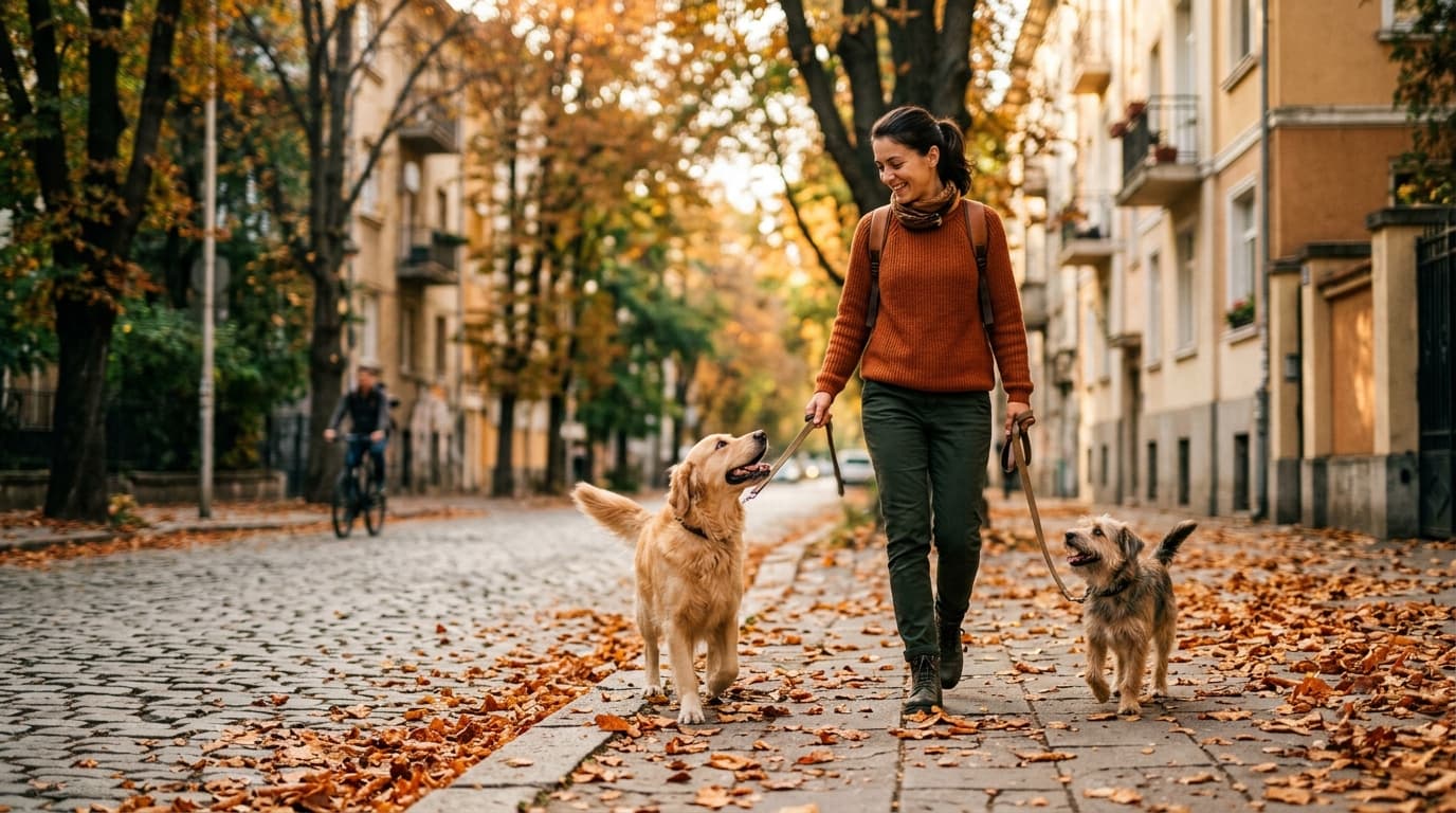 Разходка на куче в Варна — колко струва и как работи услугата
